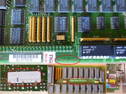 Siemens C79458-L2198-A11 C79040-A430-C35 Analoge Schnittstellensteuerung* sk61