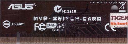 Asus MVP-Switch-Card Rev 1.02G MVP Switch Card PCIe x16 Terminator Modul* mbz01