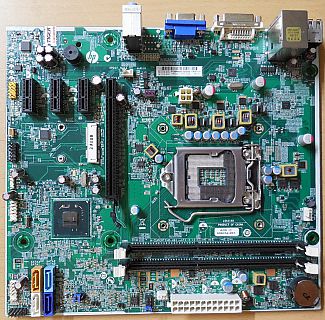 HP Pro 3500 MT Cupertino H61 v3.10 Mainboard 696234 001 Rev0K Sockel 1155* m1013