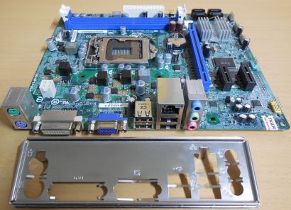 Intel DH61BF Mainboard +Blende H61 Sockel 1155 DDR3 PCIe VGA DVI SATA3* m1015