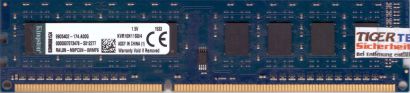 Kingston KVR16N11S8 4 PC3-12800 4GB DDR3 1600MHz CL11 9905402-174 A00G RAM* r888
