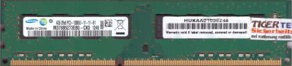 Samsung M378B5273EB0-CK0 PC3-12800 4GB DDR3 1600MHz Arbeitsspeicher RAM* r934