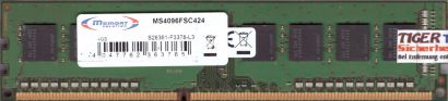 Memory Solution MS4096FSC424 PC3-10600 4GB DDR3 1333MHz S26361-F3378-L3 RAM*r940