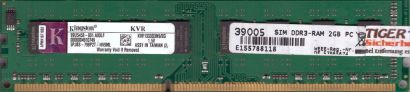 Kingston KVR1333D3N9 2G PC3-10600 2GB DDR3 1333MHz 99U5458-001 A00LF RAM* r947