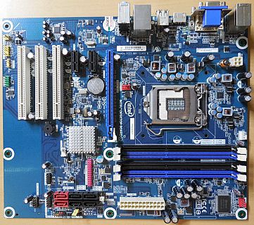 Intel DH55HC Rev E70933 505 Mainboard +Blende Sockel 1156 DDR3 DVI HDMI* m1024