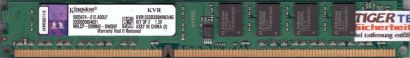 Kingston KVR1333D3S8N9K2 4GB Kit 2x2GB PC-10600 DDR3-1333 9905474-012 A00LF*r951