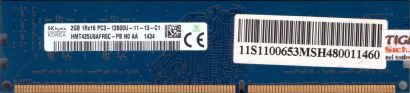 Hynix HMT425U6AFR6C-PB N0 AA PC3-12800 2GB DDR3 1600MHz Arbeitsspeicher RAM*r959