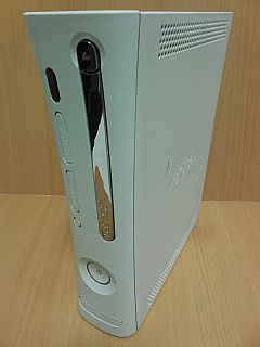 Microsoft XBOX 360 weiß defekt als Ersatzteilträger ROD* spk03