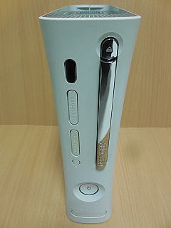 Microsoft XBOX 360 weiß defekt als Ersatzteilträger ROD* spk06