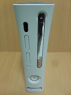 Microsoft XBOX 360 weiß defekt als Ersatzteilträger ROD* spk07