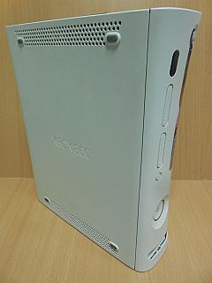 Microsoft XBOX 360 weiß defekt als Ersatzteilträger ROD* spk07