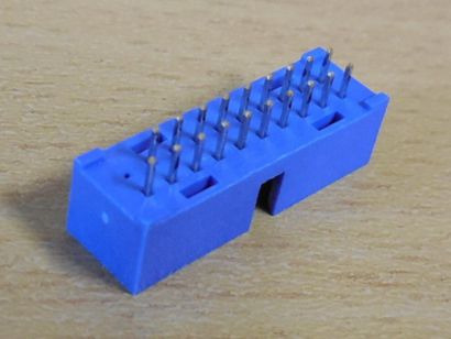 USB3.0 Mainboard Steckleiste Stecker USB header connector Bracket 19pin* mbz02