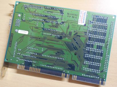 DIAMOND STEALTH 24 Rev B2 1MB 16Bit P86C801 VGA RETRO ISA Grafikkarte* g509