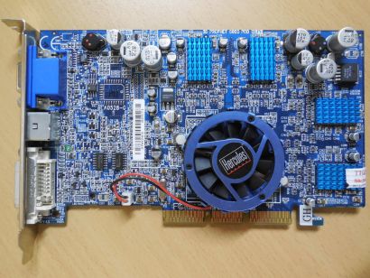 Hercules 3D Prophet 9000 Pro 128MB 128Bit VGA DVI RETRO AGP Grafikkarte* g511