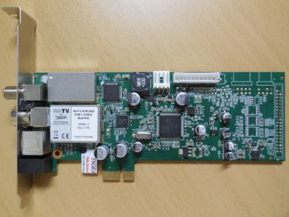 Hauppauge WINTV-HVR-3300 53549 LF PCI-E DVB-S DVB-T Analog Kabel Antenne* tk59