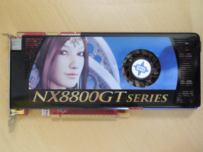 MSI NX8800GT-T2D512E-OC Geforce 8800GT 512MB 256Bit GDDR3 PCIe 2.0 2xDVI TV*g528