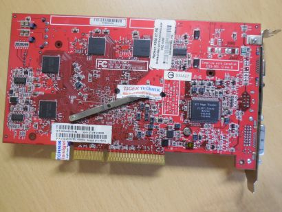 ATI Radeon X800 XT PE Platinum 256M DDR3 DVI VIVO VGA RETRO AGP Grafikkarte*g535
