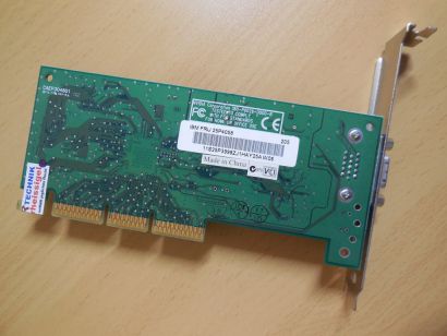 IBM 25P4058 nVidia Riva TNT2 M64 VANTA-16 16MB VGA Retro AGP 4X Grafikkarte*g546