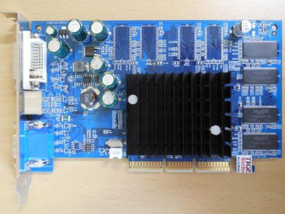 Club 3D CGN-348TVD-1 GeForce FX5200 128MB VGA TVO DVI-I AGP 8X Grafikkarte* g547
