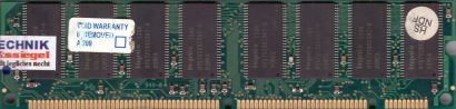 MSC 864V32AD3DT4YDG-75AIHY PC133 CL3 256MB SDRAM 133MHz Arbeitsspeicher RAM*r966