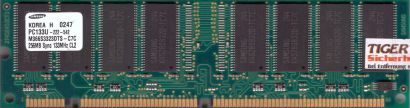 Samsung M366S3323DTS-C7C PC133 256MB SDRAM 133MHz Arbeitsspeicher SD RAM* r978