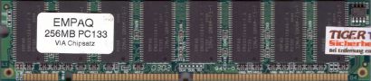 Empaq PC133 256MB SDRAM 133MHz Arbeitsspeicher SD RAM für VIA Chipsätze* r984