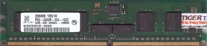 Netlist NLD327R23215F-D32KIB PC2-3200 256MB DDR2 400MHz ECC REG RAM* r995