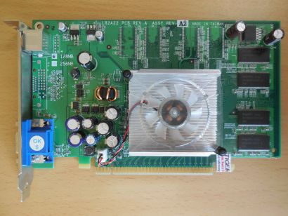 Leadtek WinFast LR2A22 Rev A2 NVIDIA GeForce PX6600 LE 128MB PCI-E VGA TVO* g557