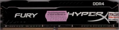 Kingston Fury HyperX HX424C15FB/8 PC4-19200 8GB DDR4 2400MHz RAM* r997