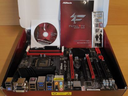 ASRock Fatal1ty H87 Performance Mainboard + Blende Intel H87 Sockel 1150* m1031