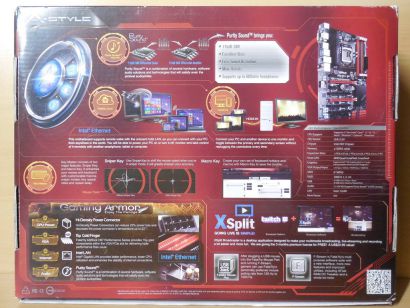 ASRock Fatal1ty H87 Performance Mainboard + Blende Intel H87 Sockel 1150* m1031