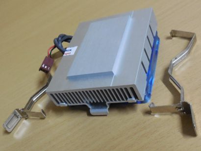 Gigabyte Intel Sockel 478 CPU Kühler 70mm 3pin Lüfter extrem flach ca.3cm* ck353