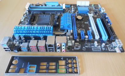 ASUS M5A99X EVO R2.0 Mainboard +Blende AMD 990X Sockel AM3+ DDR3 USB3.0* m1033