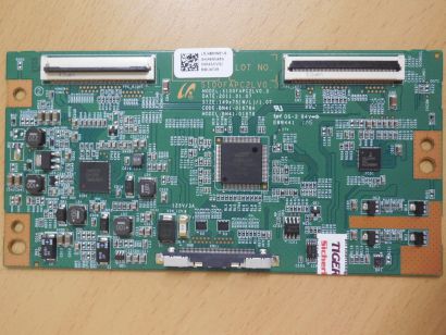 Samsung UE46D5720 T-Con Board S100FAPC2LVO.3 BN41-01678A LSJ460HN01-S* E19
