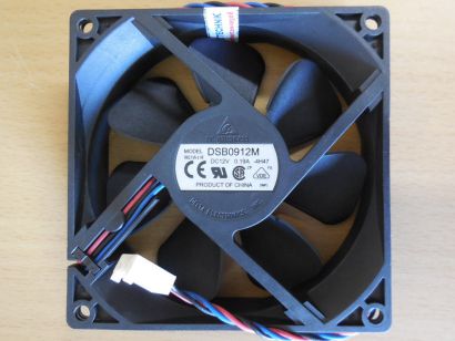 Delta Electronics DSB0912M Gehäuse Lüfter schwarz 92mm 12V DC FAN 3-pin* GL143