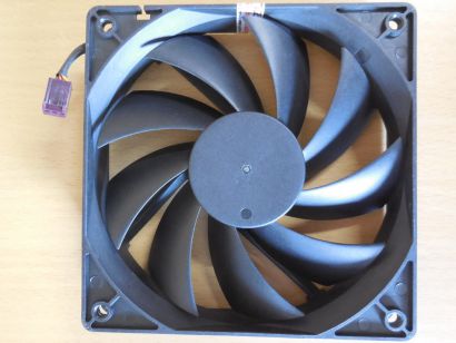 Everflow F121225SL Gehäuse Lüfter schwarz 120mm 12V DC FAN 3-pin* GL145