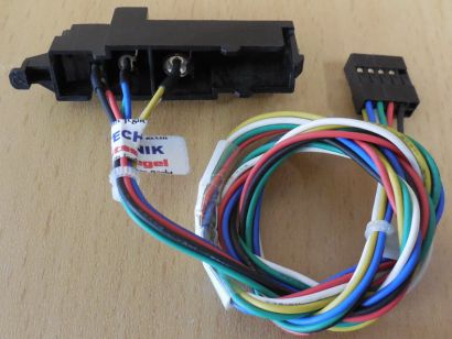 HP Pavilion 500 PN 713244-001 Power Schalter Power LED HDD LED ca.47cm* pz664