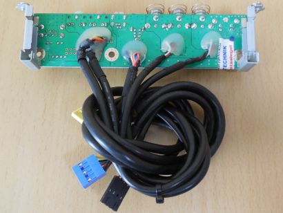 Medion E170968 Front Panel MS-4019 USB2.0 IEEE1394 Firewire Audio Video-IN*pz665