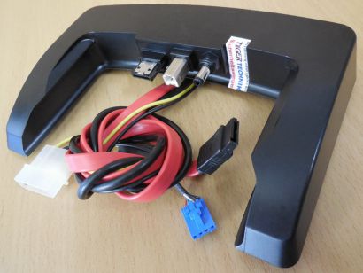 Medion MD 8030 8335 8393 eSATA USB2.0 Einschub externe Festplatte HDD Bay* pz666