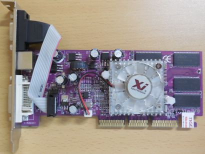 XpertVision NA-52000+TD16 GeForce FX 5200 128MB DVI-I TV-Out VGA RETRO AGP* g571