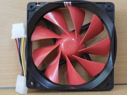 Thermaltake TT-1225 A1225L12S Gehäuse Lüfter 120mm 12V DC FAN 4-pin Molex* GL162