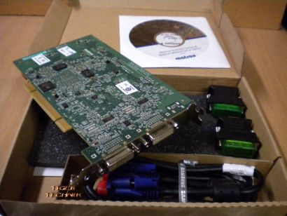 Matrox Millenium P690 P69-MDDP128F 128MB PCI Grafikkarte inkl. Zubehör g14