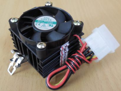 Retro Sockel Intel 370 7 5 AMD A 462 50mm 4pol Molex CPU Kühler FAN Cooler*ck383