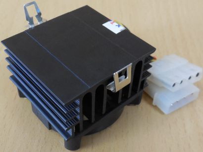 Retro Sockel Intel 370 7 5 AMD A 462 50mm 4pol Molex CPU Kühler FAN Cooler*ck383