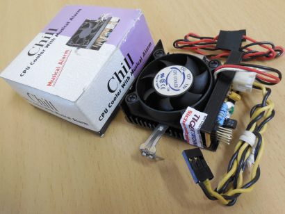 Chill Retro Sockel Intel 370 7 5 AMD A 462 40mm 3-pol CPU Kühler FAN OVP* ck390