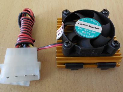 Cooler Master Retro Sockel Intel 7 5 3 AMD 40mm 4-pol Molex CPU Kühler FAN*ck391